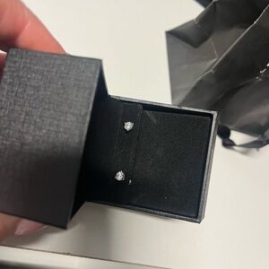 Elegant Silver Stud Earrings